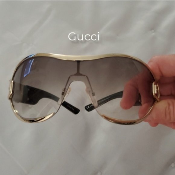 Gucci Brown GG 2738/S Buckle Detail Sunglasses- Made in Italy #Vintage main image 8